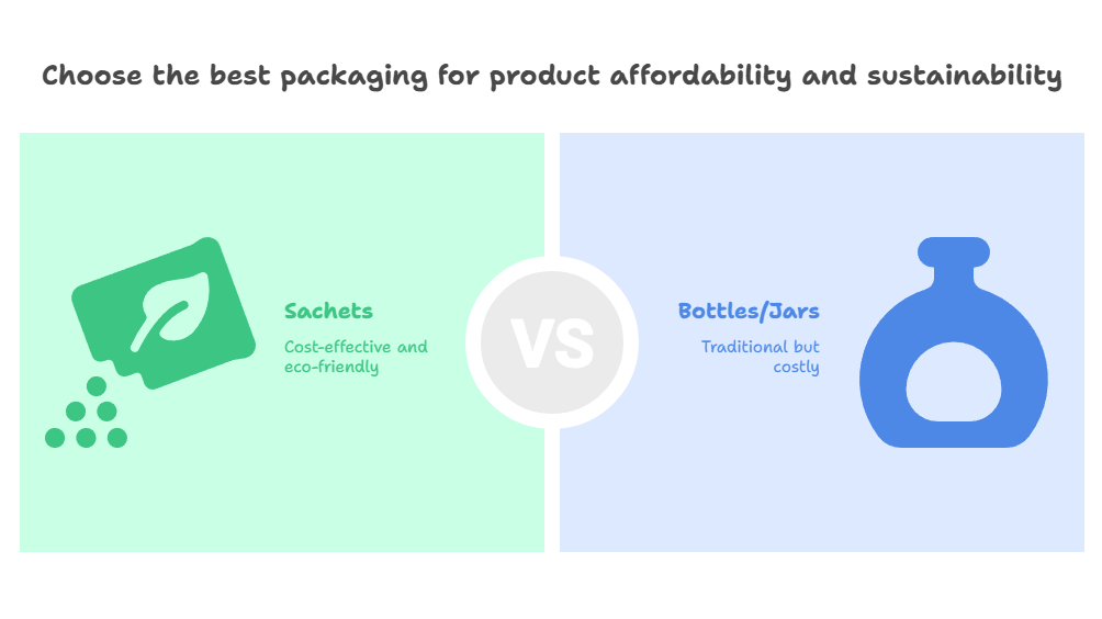Choose the best packaging for product affordability and sustainability